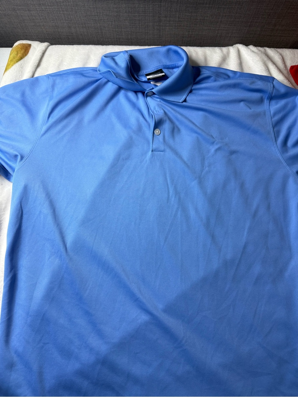 Nike Men's Light Blue Performance Polo Shirt